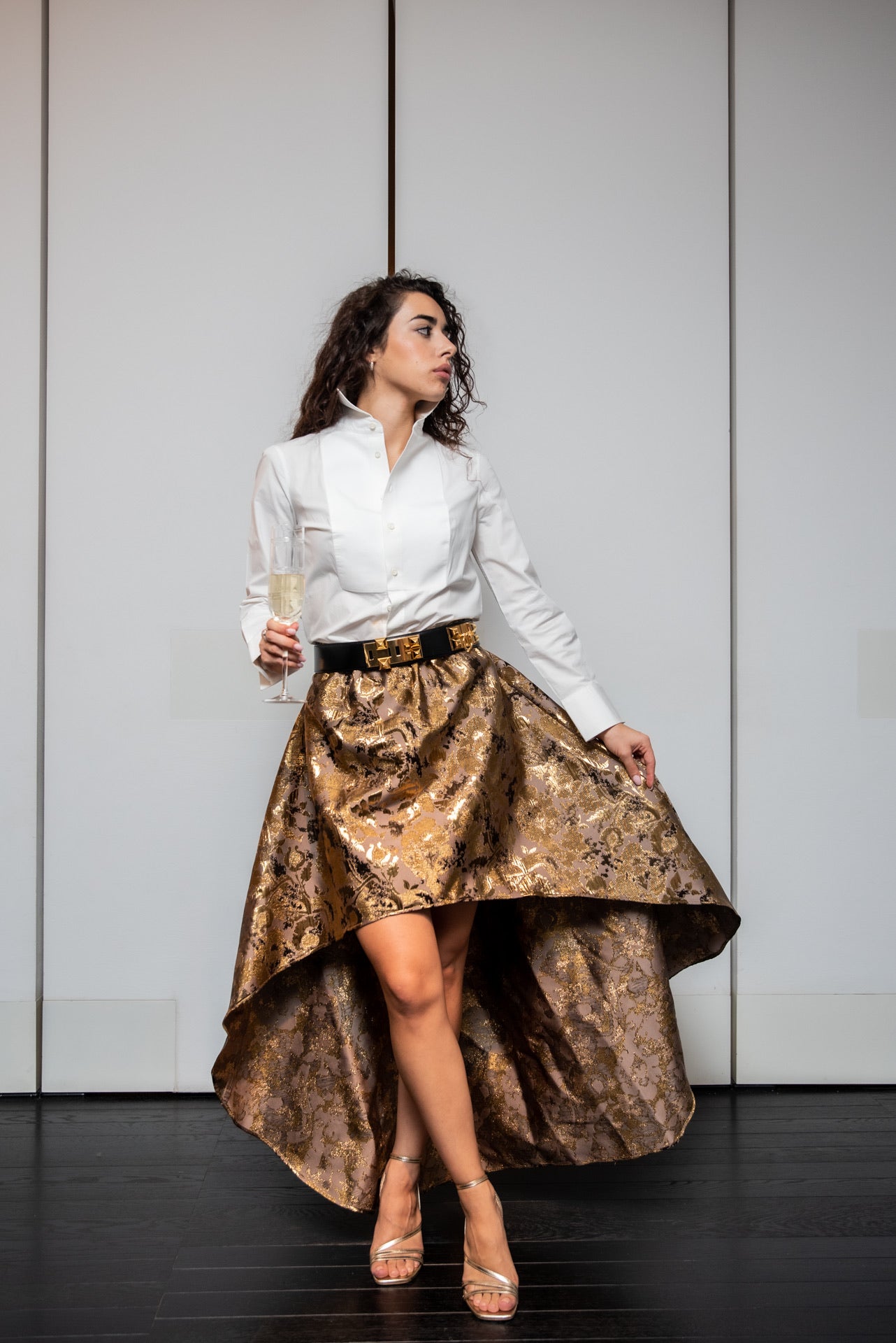 Gonna Sissi Seta Oro