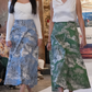 Gonna Toile de Jouy Valentina Verde