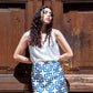 Gonna Monica Mikado Greche Blu