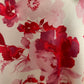 Gonna Valentina Douchesse fiori rosa