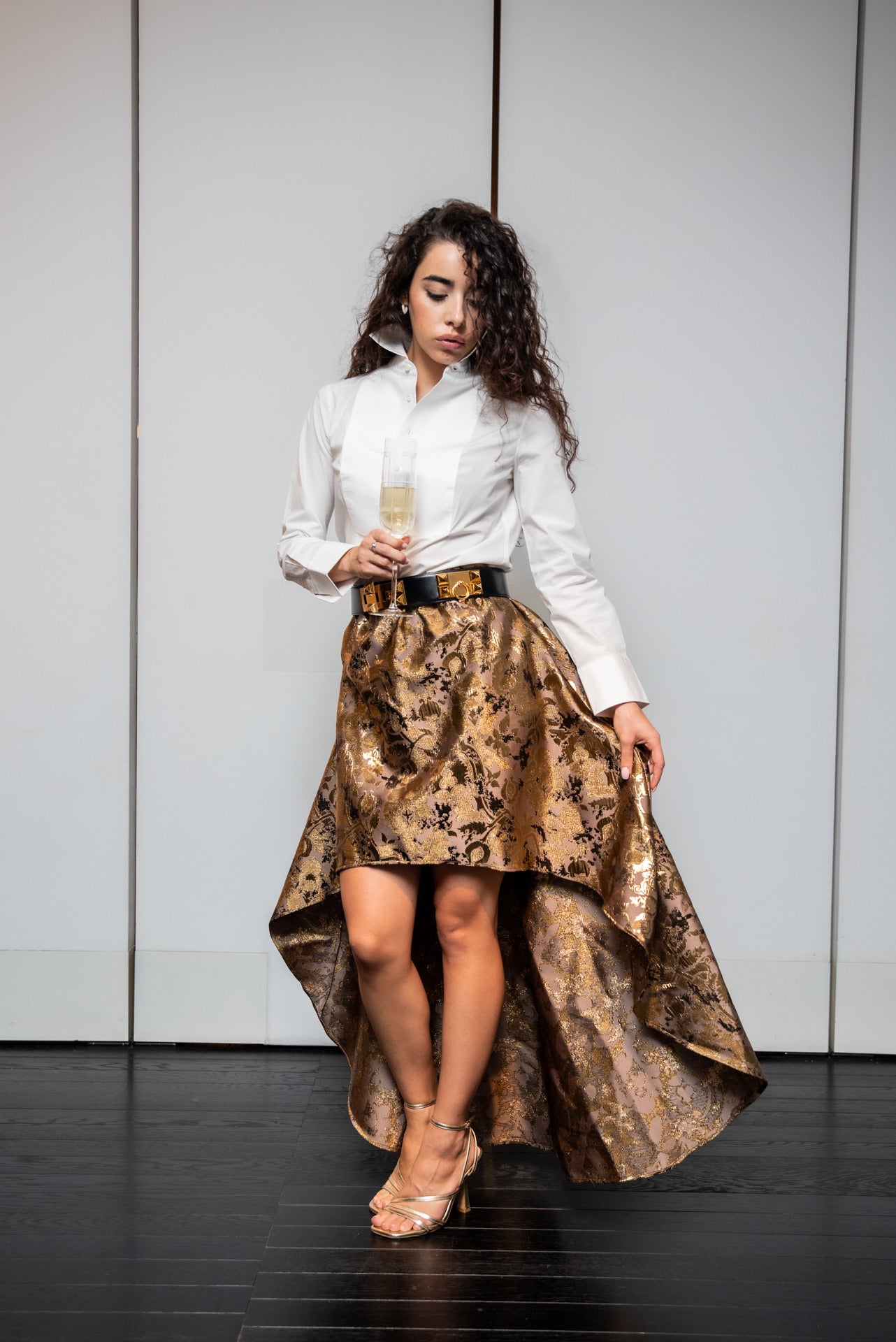 Gonna Sissi Seta Oro