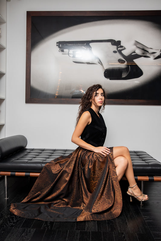 Gonna Sissi Seta Maculata LIMITED EDITION