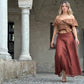 Gonna Valentina pizzo bruciato