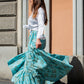 Gonna Franci Cotone Catene Tiffany