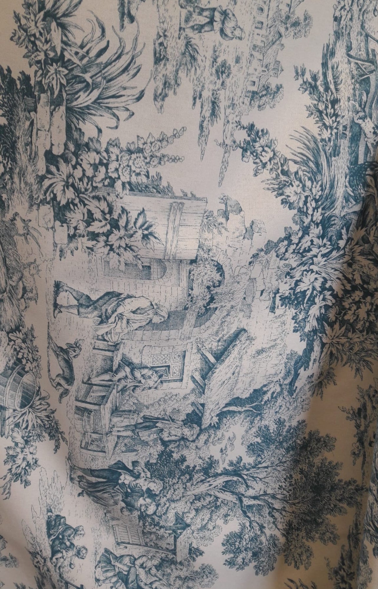 Gonna Toile de Jouy Robi rossa