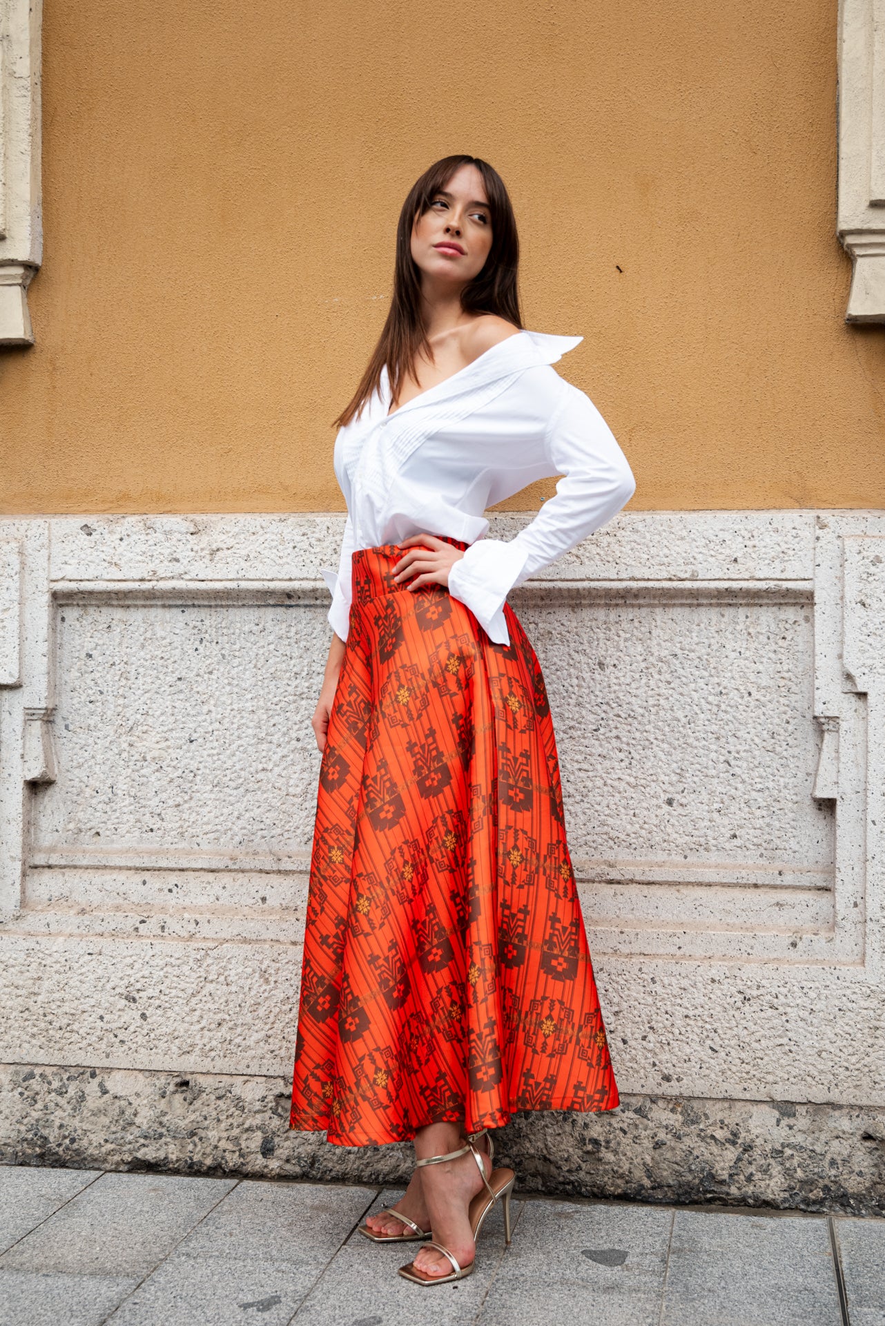 Gonna Valentina Itkat nero