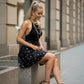 Gonna Paola Polvere di Stelle NERO