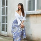 Gonna Toile de Jouy Valentina Pervinca