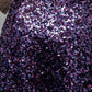 Gonna Sandrina Paillettes Viola