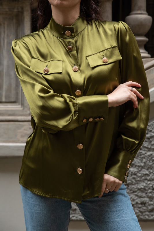 Top bottoni oro Modello TOKYO