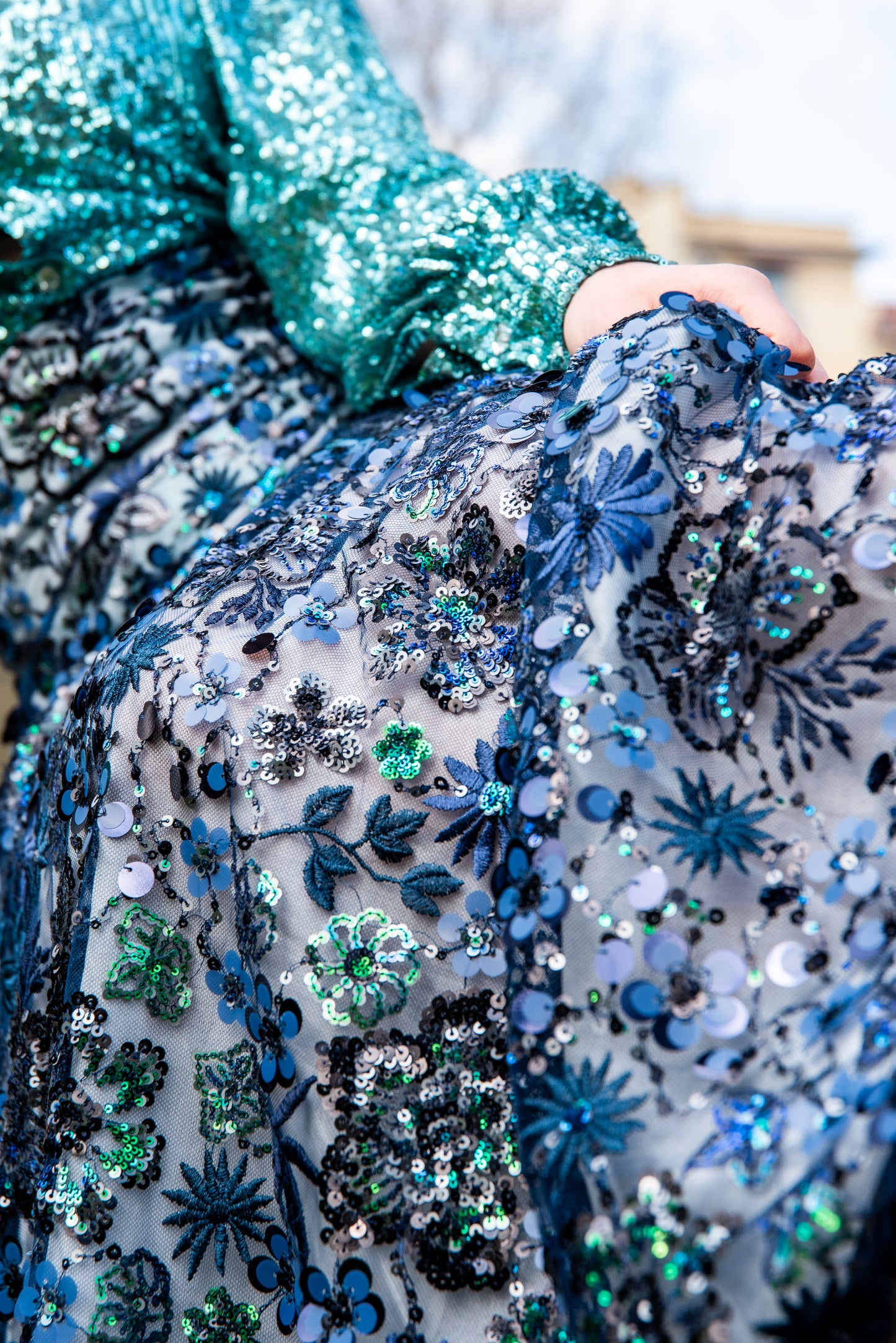 Gonna VALENTINA paillettes e cristalli LUXURY EDITION