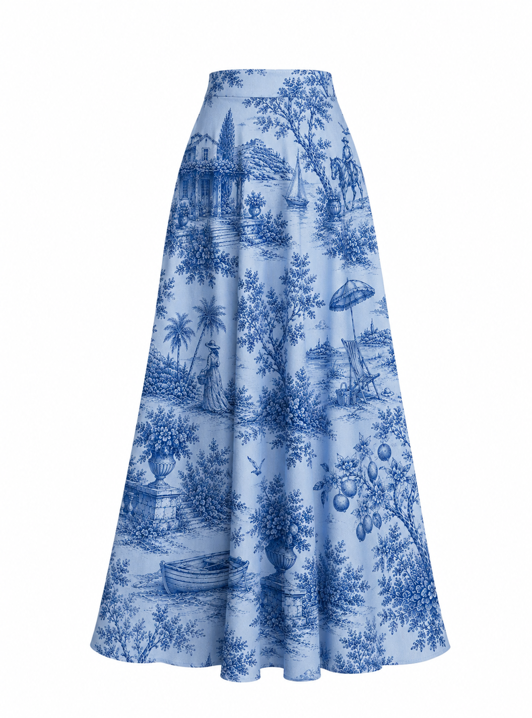 Gonna Malù Summer Toile de Jouy