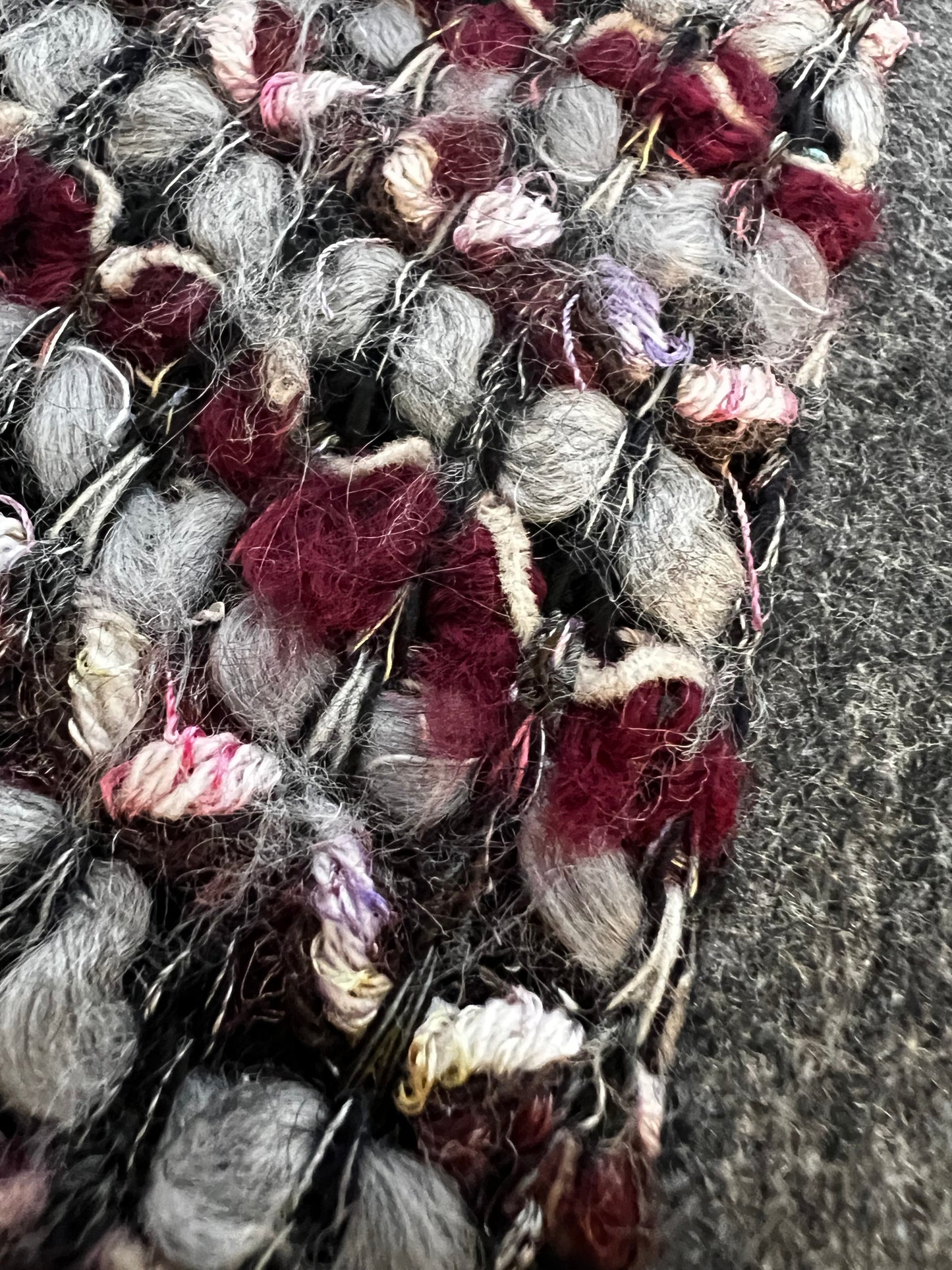 Gonna Monica Double Style in lana grigia