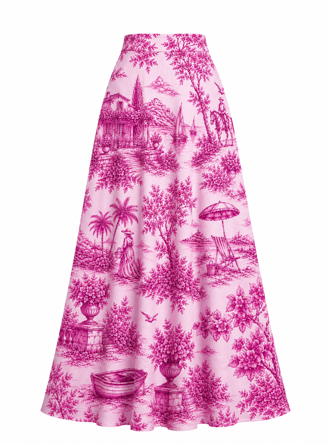 Gonna Malù Summer Toile de Jouy