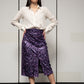 Gonna Sandrina Paillettes Viola