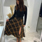 Gonna Valentina Tweed scacchi