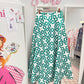 Gonna Valentina Douchesse Greche VERDE SMERALDO