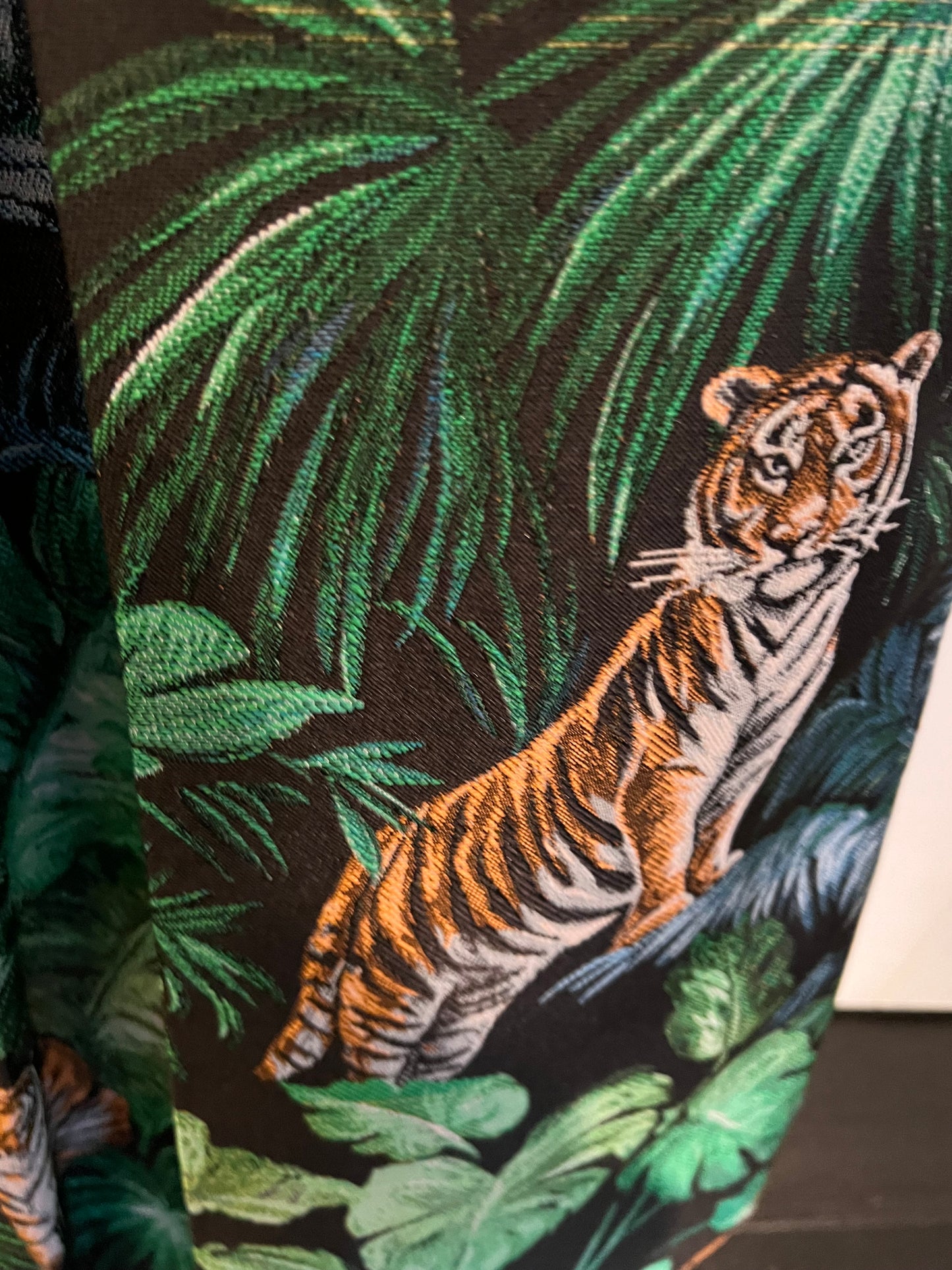 Gonna Sofia broccato con Jungle