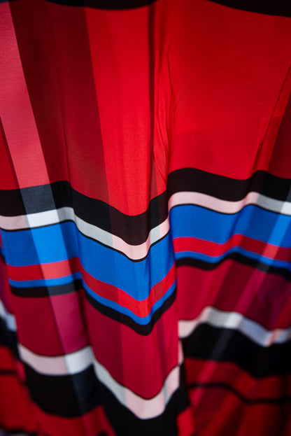 Gonna Antonia Scozzese rossa