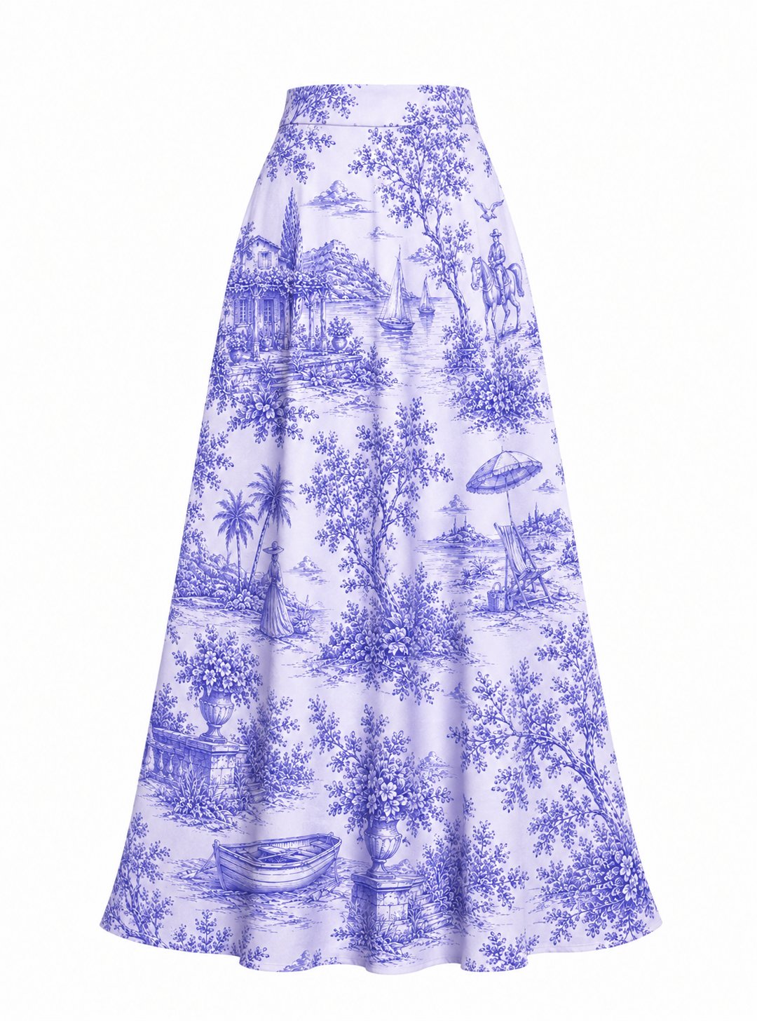 Gonna Malù Summer Toile de Jouy