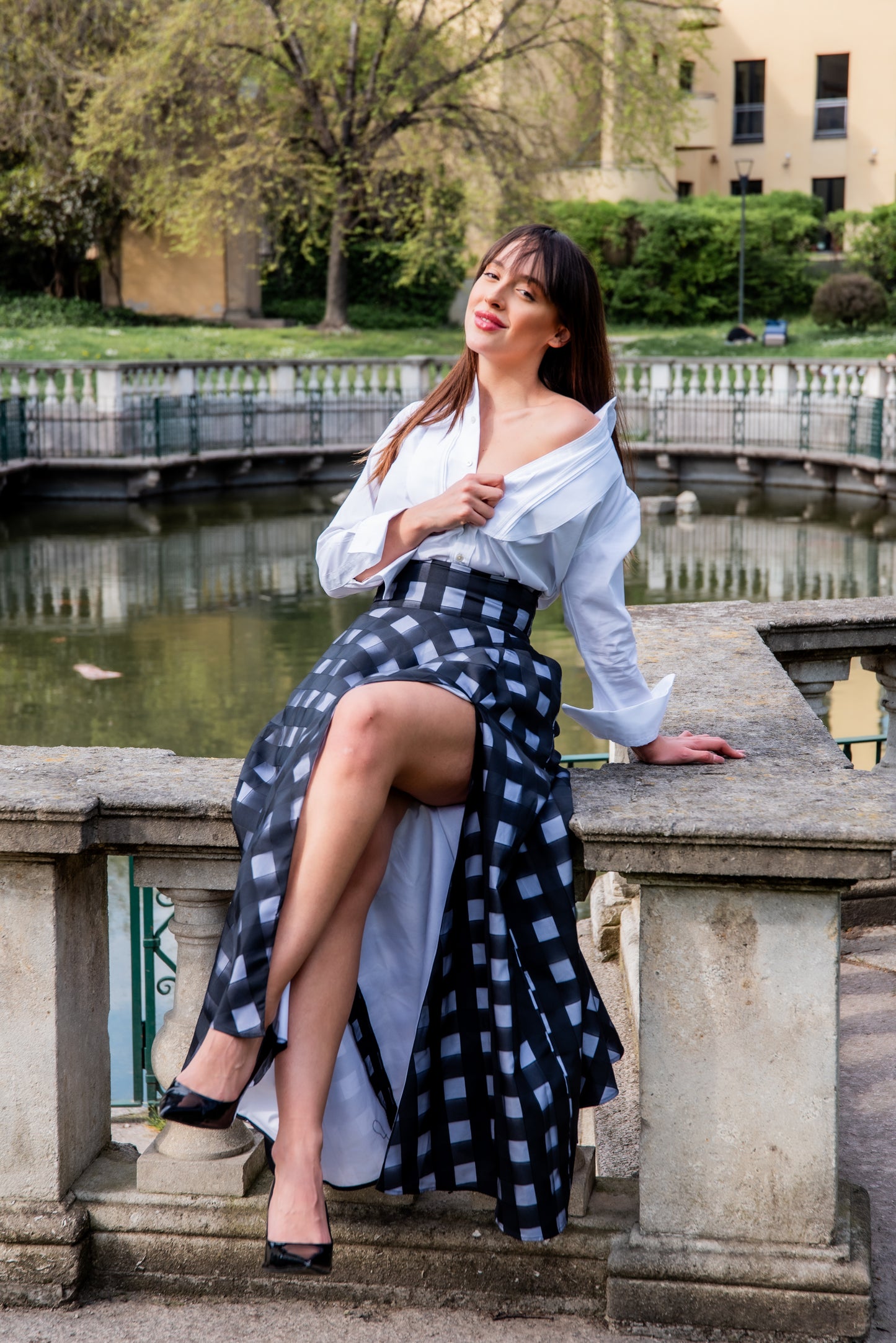 Gonna VALENTINA organza LUXURY EDITION