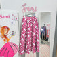 Gonna Valentina Douchesse Greche FUXIA