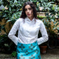 Gonna Monica Catene Turchese