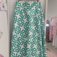 Gonna Valentina Douchesse Greche VERDE SMERALDO